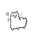 ふわふわアルパカのAio＆Paca（個別スタンプ：28）