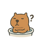 禅カピバラKapiの混沌マイペース（個別スタンプ：5）