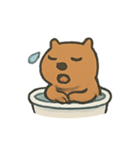 禅カピバラKapiの混沌マイペース（個別スタンプ：10）