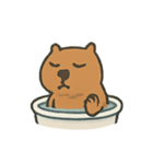 禅カピバラKapiの混沌マイペース（個別スタンプ：12）