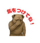 ブルドッグ の喜怒哀楽スタンプ Vol.5（個別スタンプ：10）