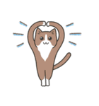 40匹のねこの、みんなでリアクション！（個別スタンプ：1）