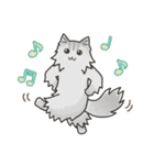 40匹のねこの、みんなでリアクション！（個別スタンプ：12）
