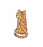 40匹のねこの、みんなでリアクション！（個別スタンプ：15）
