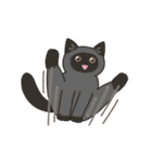 40匹のねこの、みんなでリアクション！（個別スタンプ：18）