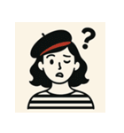え？な顔たち - キョトンとかわいい！（個別スタンプ：15）