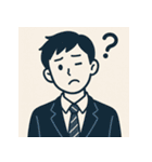 え？な顔たち - キョトンとかわいい！（個別スタンプ：19）