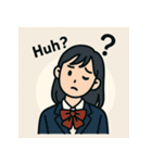 え？な顔たち - キョトンとかわいい！（個別スタンプ：20）