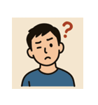 え？な顔たち - キョトンとかわいい！（個別スタンプ：27）