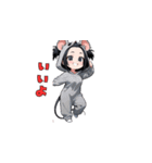 チューチューネズミちゃん（個別スタンプ：9）