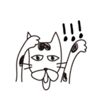 へたっぴなねこ（関西弁）（個別スタンプ：10）