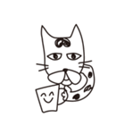 へたっぴなねこ（関西弁）（個別スタンプ：27）