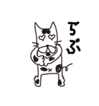 へたっぴなねこ（関西弁）（個別スタンプ：31）