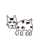 へたっぴなねこ（関西弁）（個別スタンプ：33）