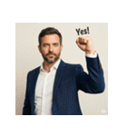 YES！世界の自信満々キャラ（個別スタンプ：29）