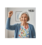 YES！世界の自信満々キャラ（個別スタンプ：38）