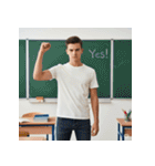 YES！世界の自信満々キャラ（個別スタンプ：40）