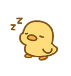 ドド 呆然アヒルの遅すぎリアクション（個別スタンプ：3）