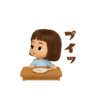 女の子の無難なスタンプ3（個別スタンプ：11）
