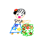 ゆめスタンプ（ゆめちゃんななさい記念）（個別スタンプ：8）