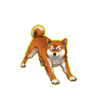 【戦う犬 1】（個別スタンプ：4）