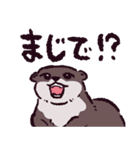 カワウソです.（個別スタンプ：33）