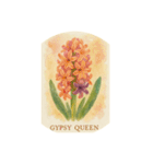 ヒヤシンスの花シリーズ:Hyacinth flowers（個別スタンプ：16）