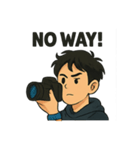 Photographer Satoshi Part 1（個別スタンプ：9）