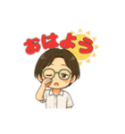 お母さんと子供の夏の日常会話（個別スタンプ：6）