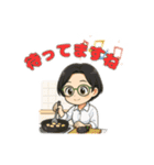 お母さんと子供の夏の日常会話（個別スタンプ：10）