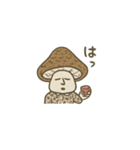 人面草紙風きのこスタンプ（個別スタンプ：5）