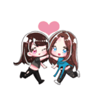 アイドルちゃんたち（個別スタンプ：1）