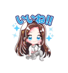 アイドルちゃんたち（個別スタンプ：11）