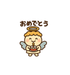 キュート エンジェル ラブ（個別スタンプ：3）