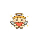 キュート エンジェル ラブ（個別スタンプ：15）