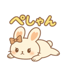 ぴょんこ先輩たちのポチッとスタンプ（個別スタンプ：10）
