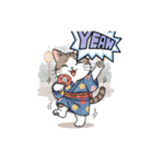 猫のなつの風物詩（個別スタンプ：3）
