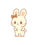 ぴょんこ先輩のイラストで言葉をお届け！（個別スタンプ：3）