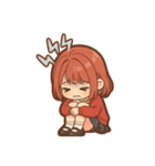 ぴょんこ先輩のイラストで言葉をお届け！（個別スタンプ：8）