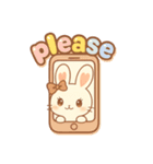 ぴょんこ先輩のイラストで言葉をお届け！（個別スタンプ：10）