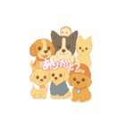 いろんな犬と人（個別スタンプ：4）