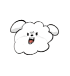 ビションフリーゼのぽんぽん2（個別スタンプ：1）