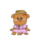ビションフリーゼのぽんぽん2（個別スタンプ：4）