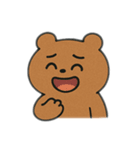 「情緒ブレすぎくま」（セリフなしver.）（個別スタンプ：5）