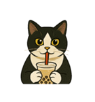 食べるねこ（個別スタンプ：11）