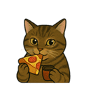 食べるねこ（個別スタンプ：20）