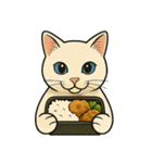 食べるねこ（個別スタンプ：25）