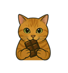 食べるねこ（個別スタンプ：26）