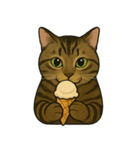 食べるねこ（個別スタンプ：27）