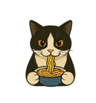 食べるねこ（個別スタンプ：31）